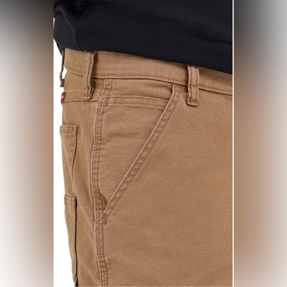 Wrangler Men's and Big Men's Relaxed Fit Carpenter Denim Short - Picture 7 of 9